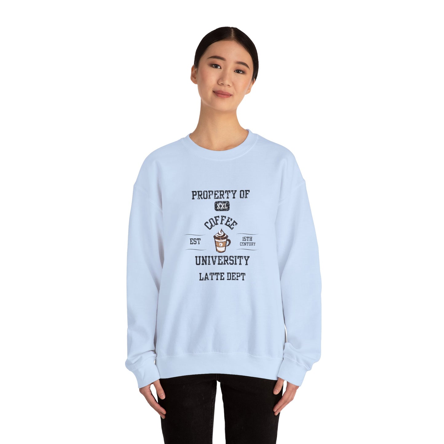 Property of Coffee University Crewneck Sweatshirt