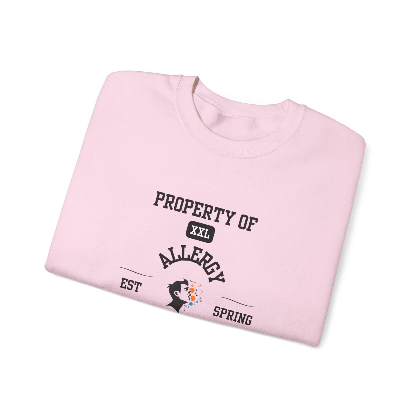 Property of Allergy University Crewneck Sweatshirt