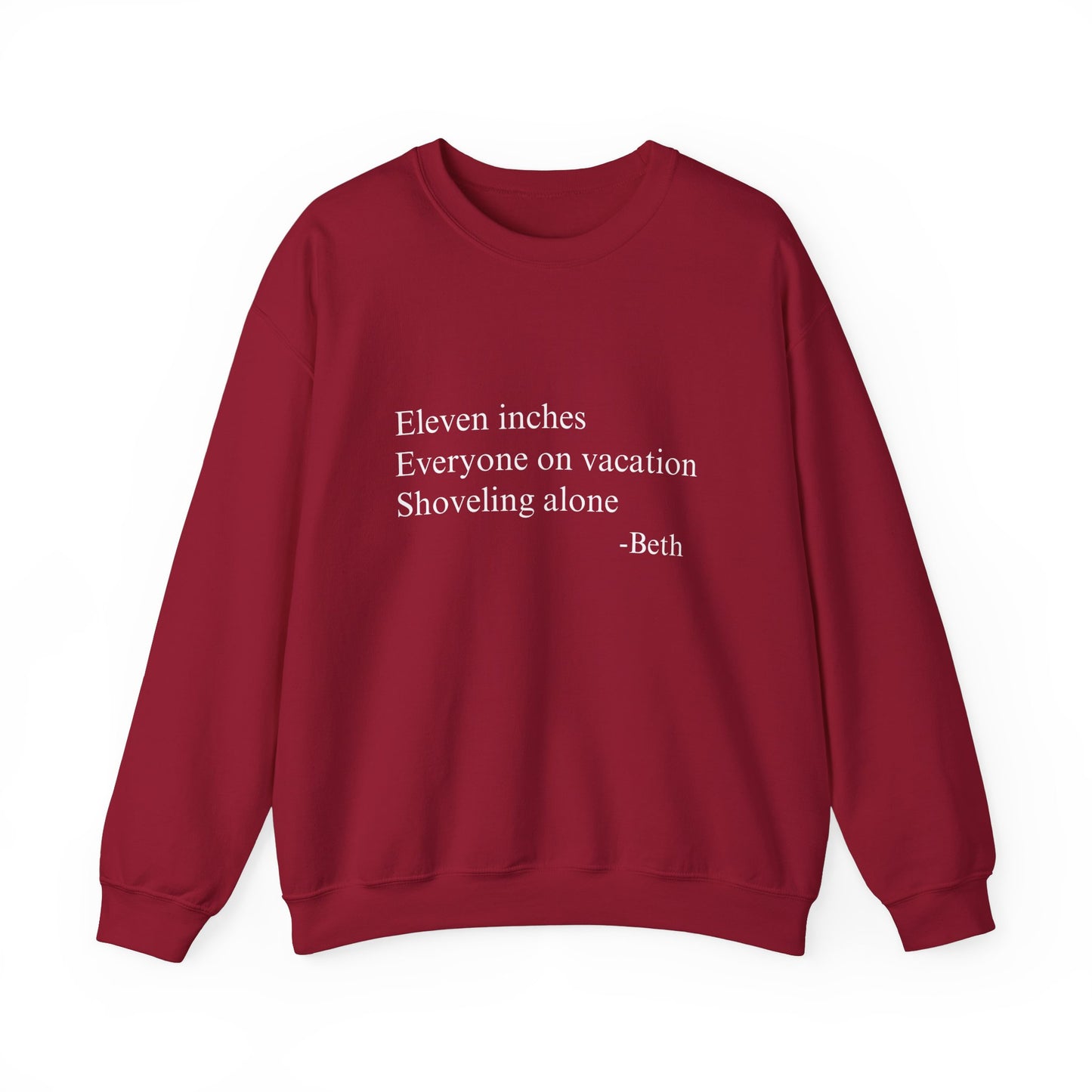Eleven Inches Crewneck Sweatshirt