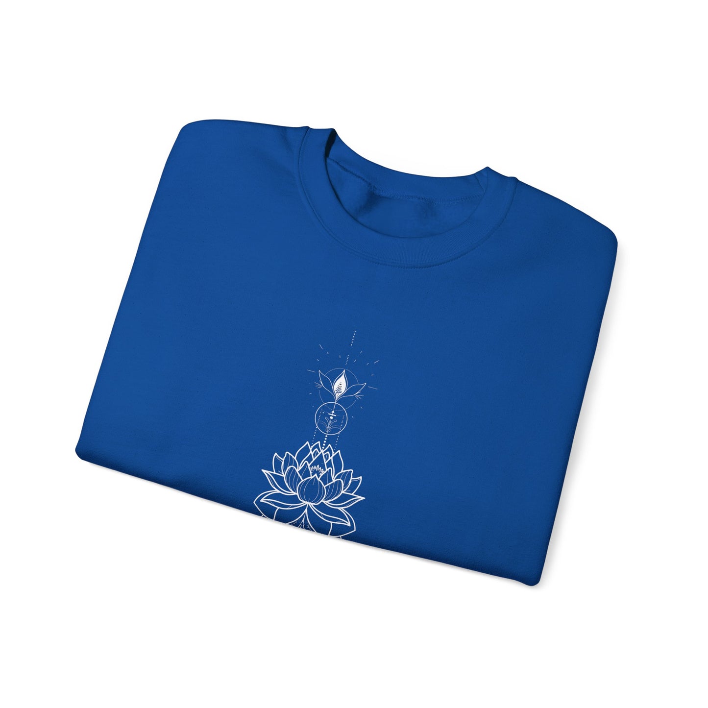 Unalome Lotus Crewneck Sweatshirt