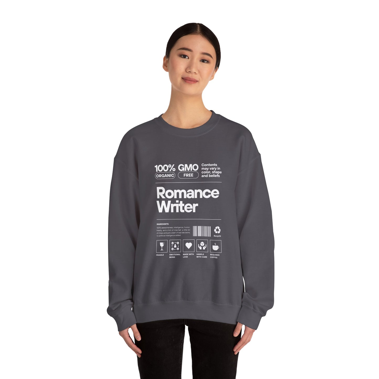 Romance Writer Crewneck Sweatshirt