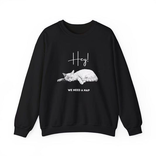 We Need a Nap Crewneck Sweatshirt