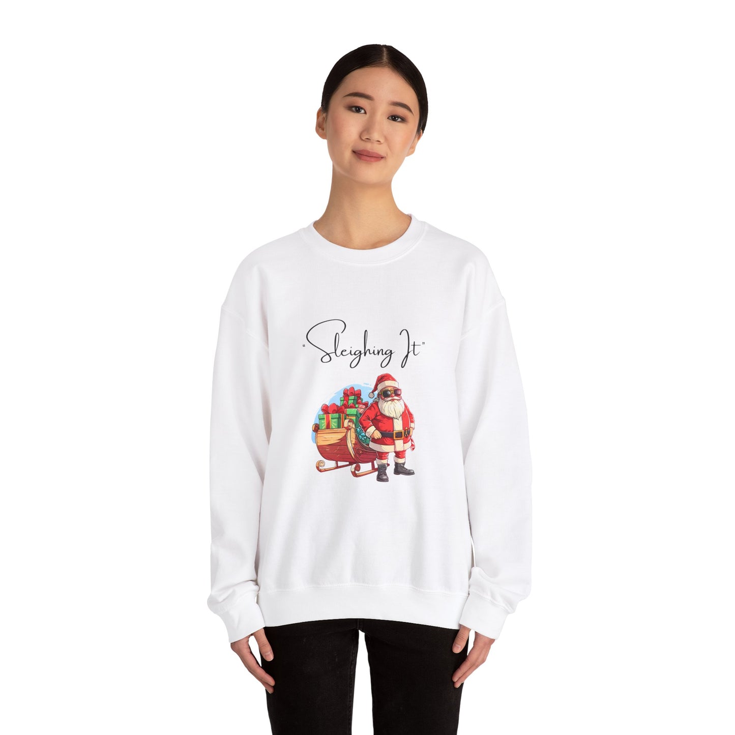 Sleighing It Crewneck Sweatshirt