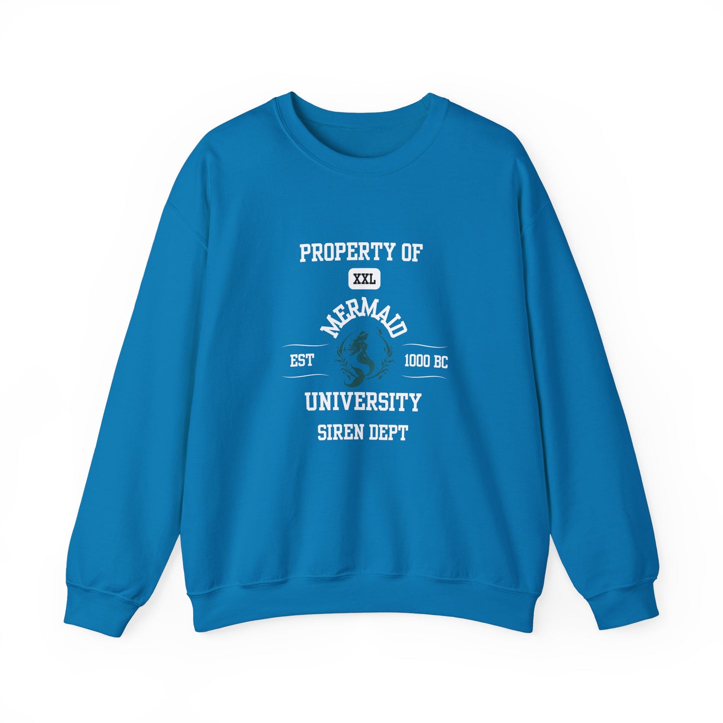 Property of Mermaid University  Crewneck Sweatshirt