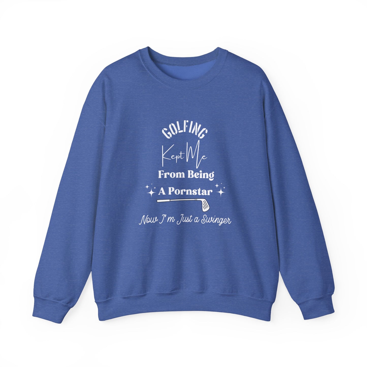 Golfing Pornstar Crewneck Sweatshirt