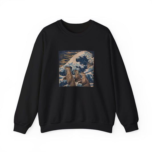 Otter Wave Crewneck Sweatshirt
