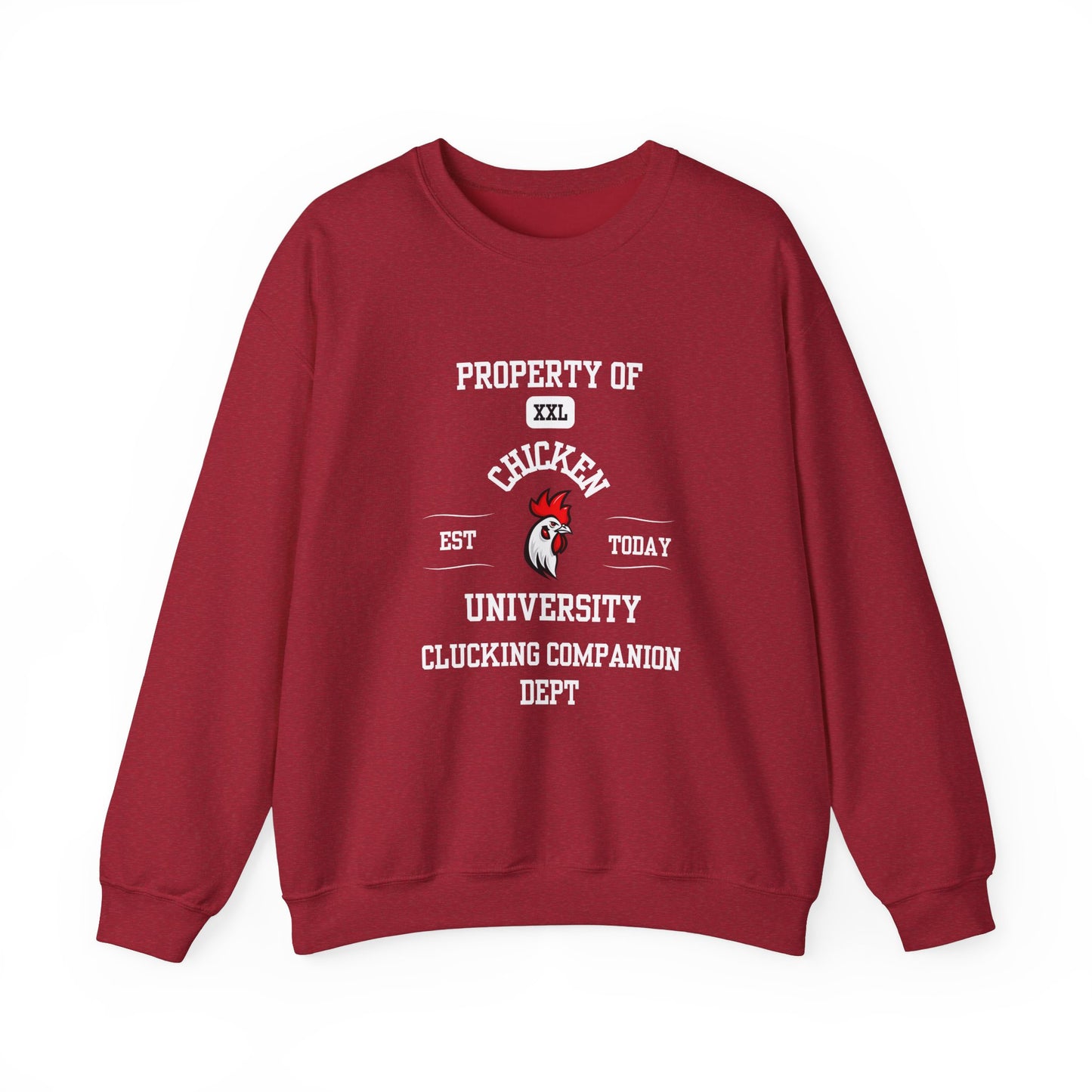 Property of Chicken University Crewneck Sweatshirt
