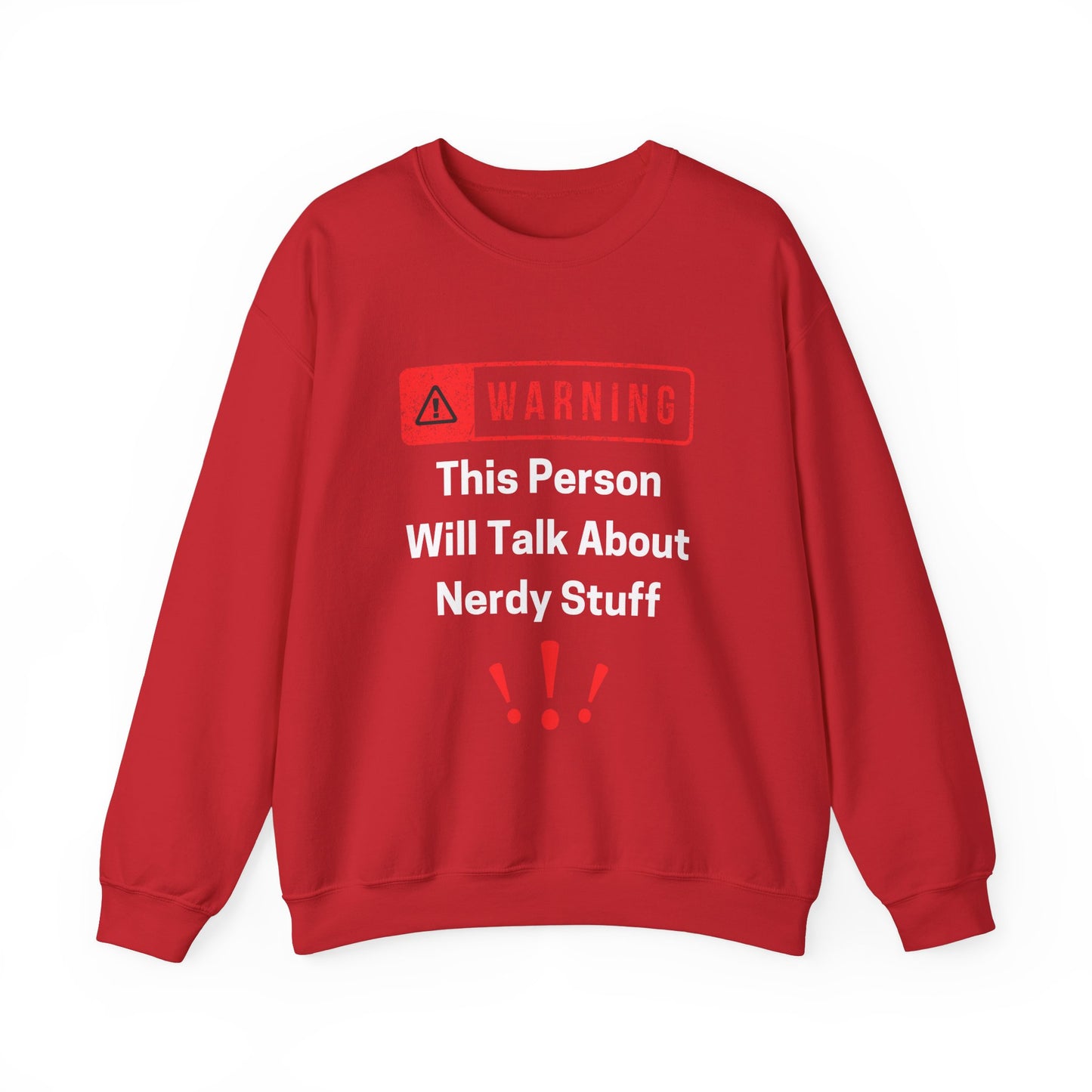 Nerdy Stuff Crewneck Sweatshirt