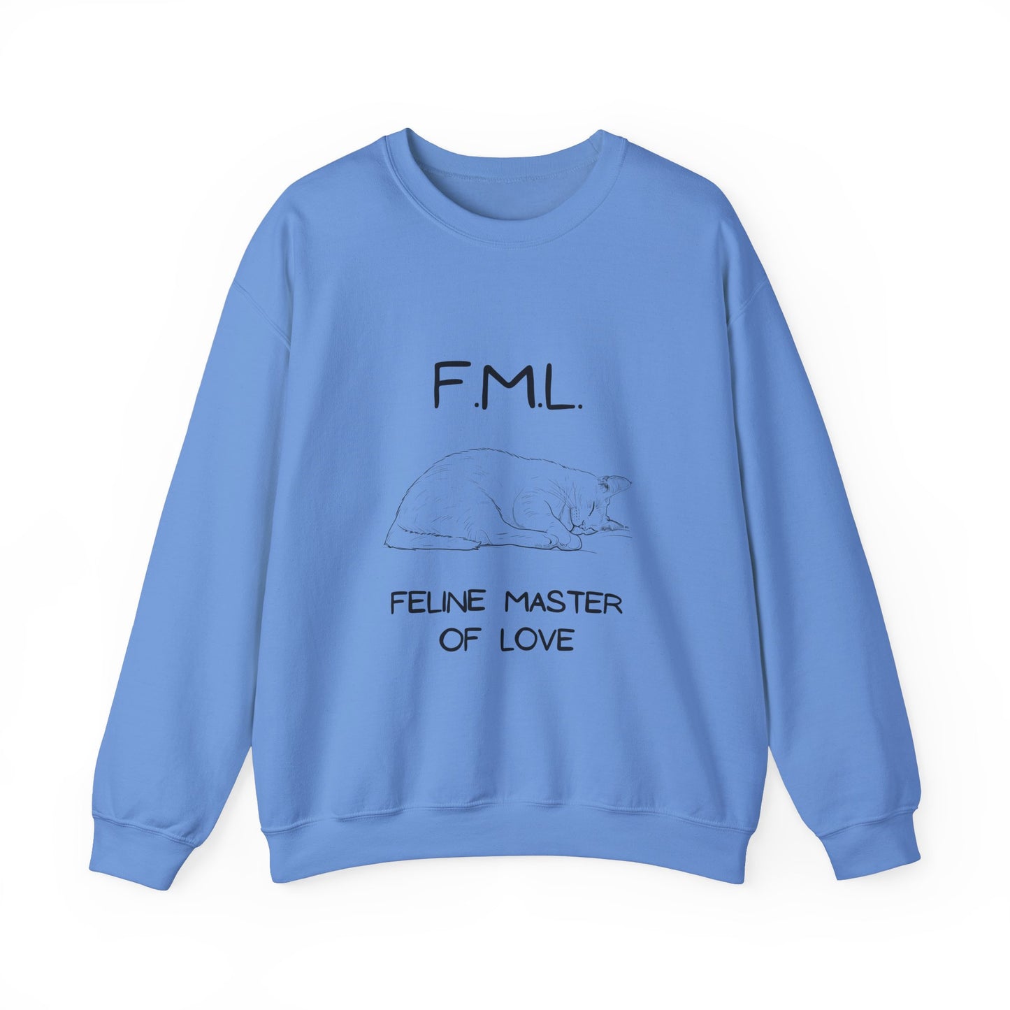 Feline Master of Love Crewneck Sweatshirt