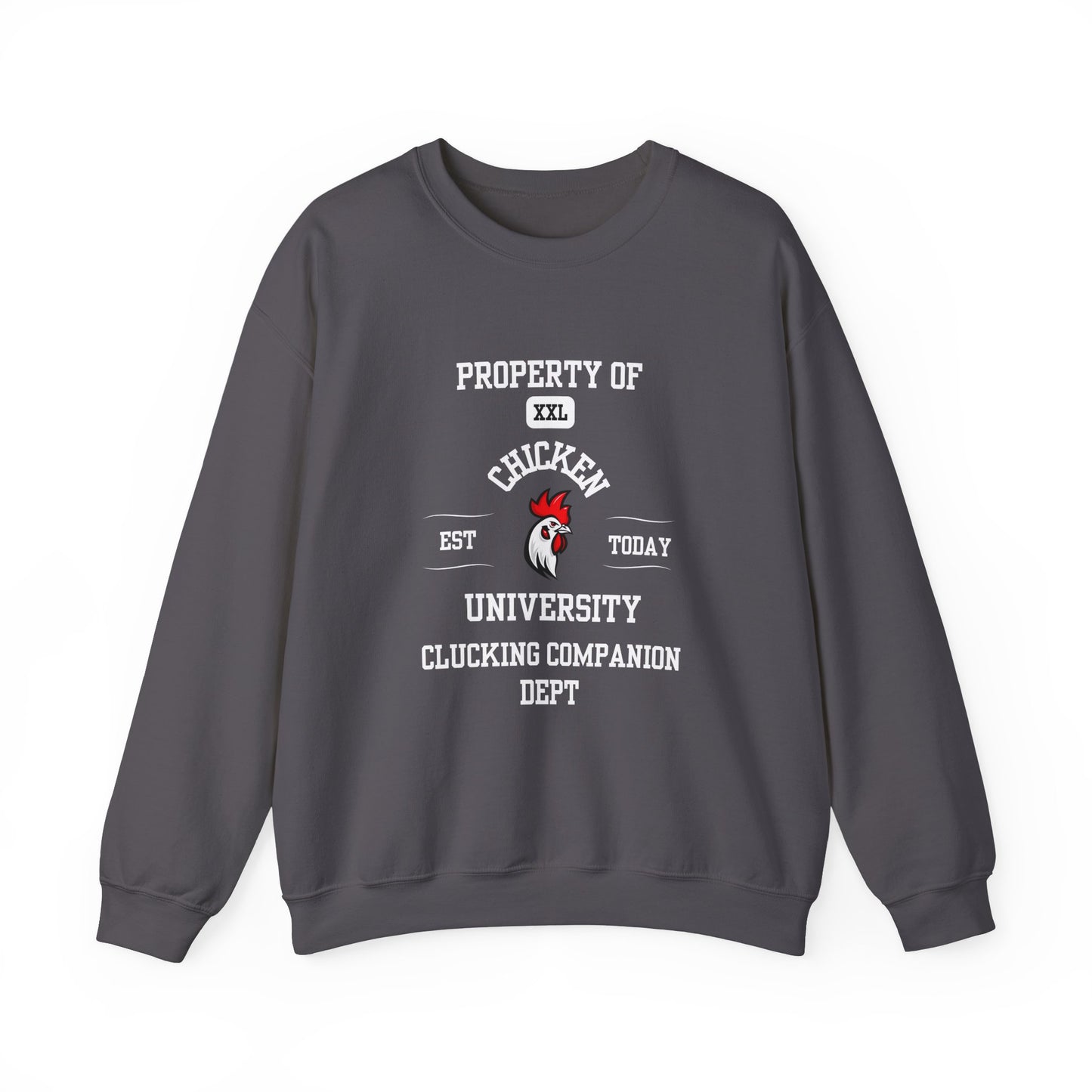 Property of Chicken University Crewneck Sweatshirt