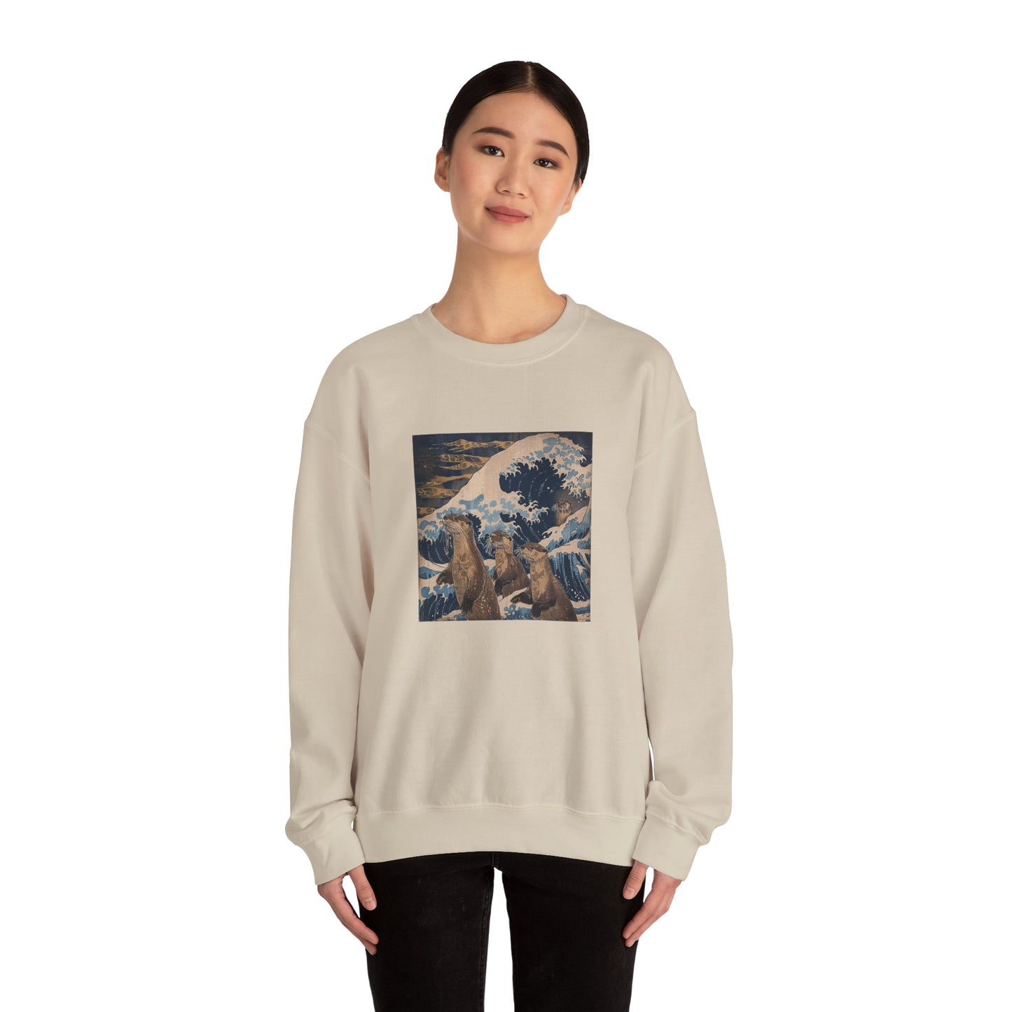 Otter Wave Crewneck Sweatshirt
