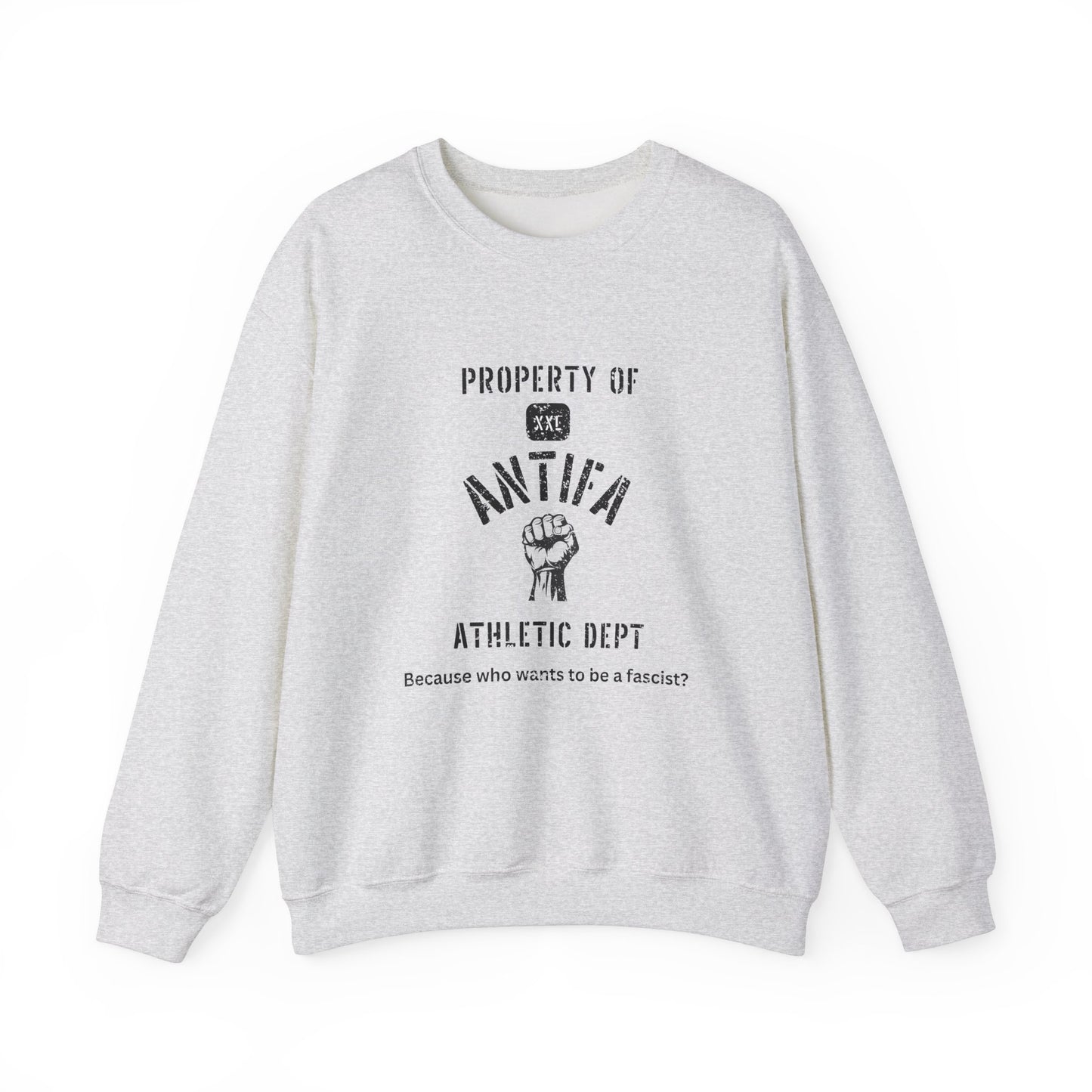 Property of Antifa University Crewneck Sweatshirt