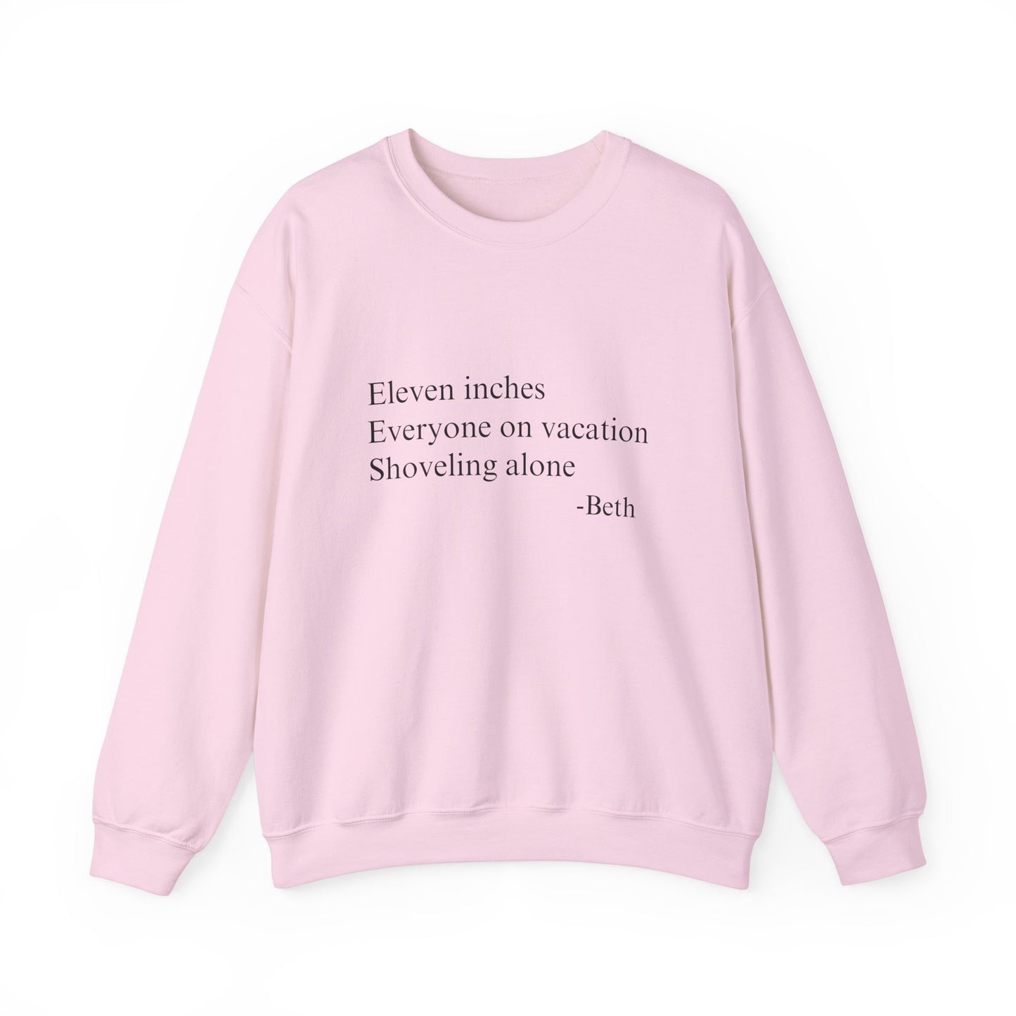 Eleven Inches Crewneck Sweatshirt