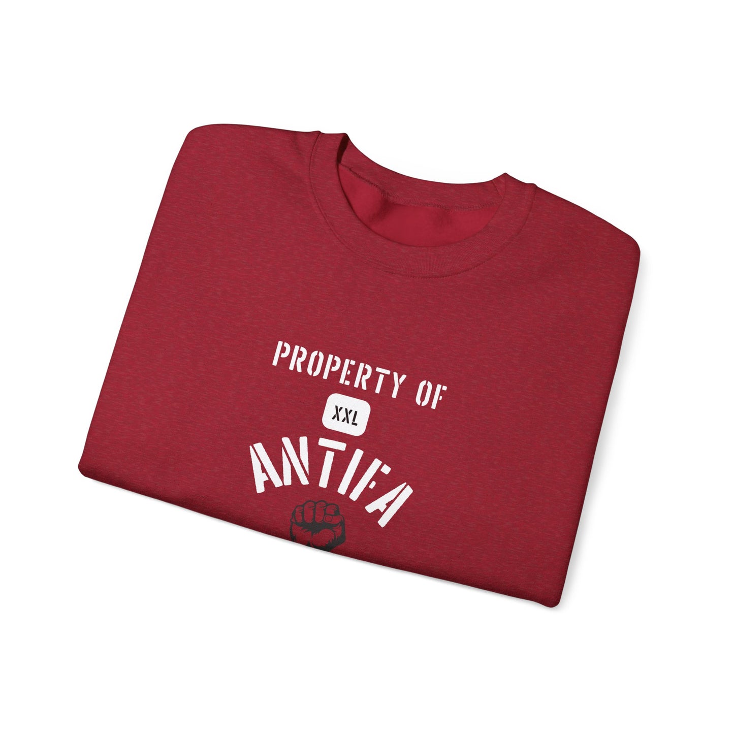 Property of Antifa University Crewneck Sweatshirt
