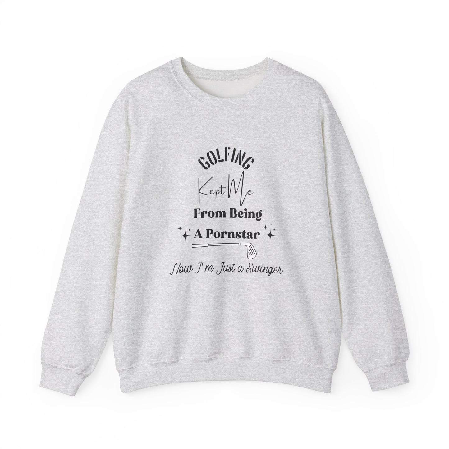Golfing Pornstar Crewneck Sweatshirt
