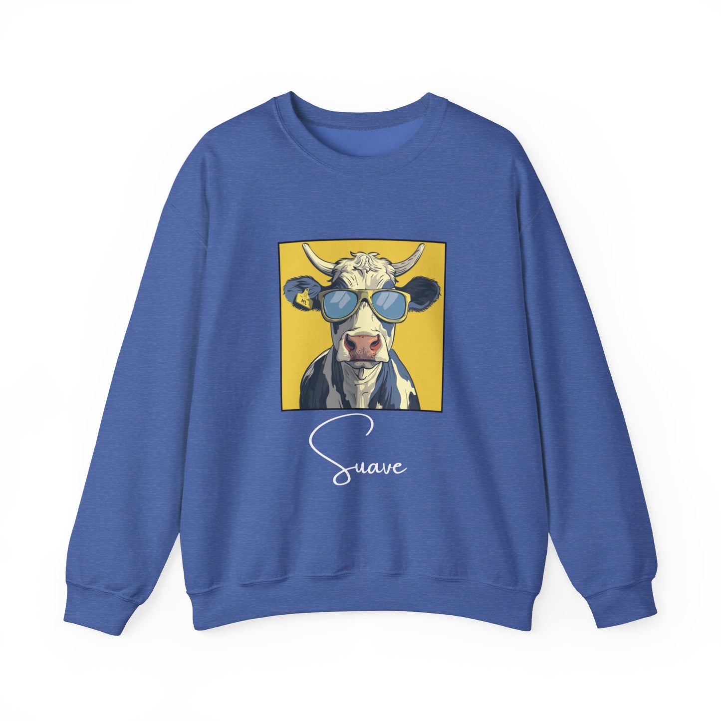 Suave Cow Crewneck Sweatshirt