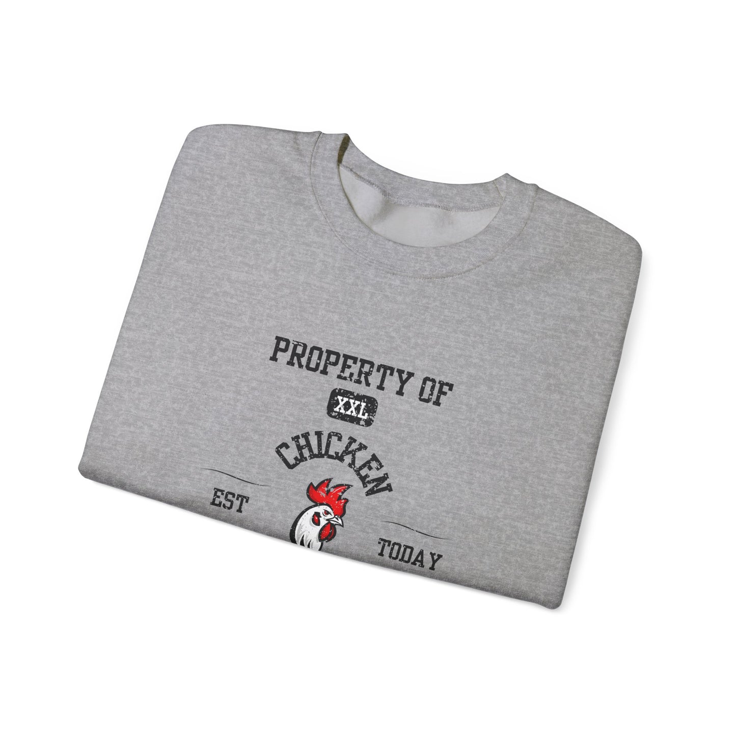 Property of Chicken University Crewneck Sweatshirt