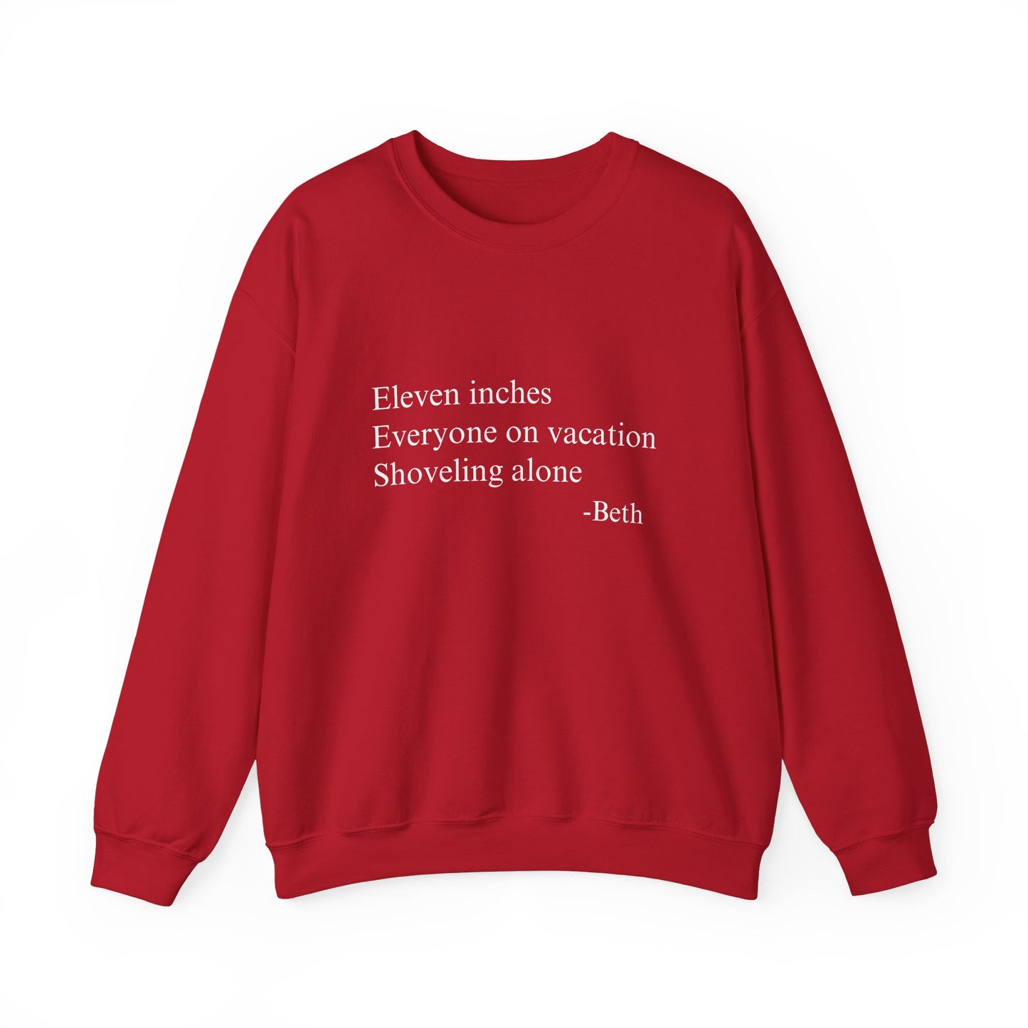 Eleven Inches Crewneck Sweatshirt