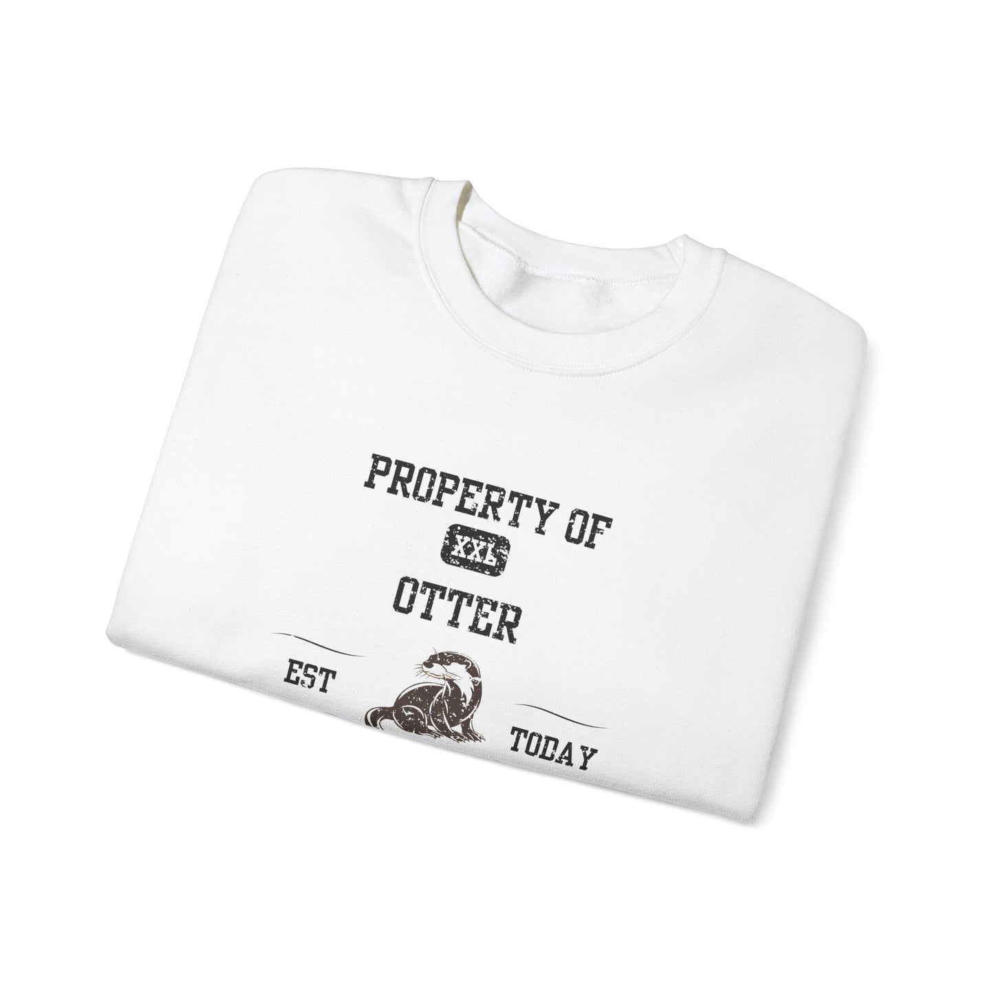 Property of Otter University Crewneck Sweatshirt