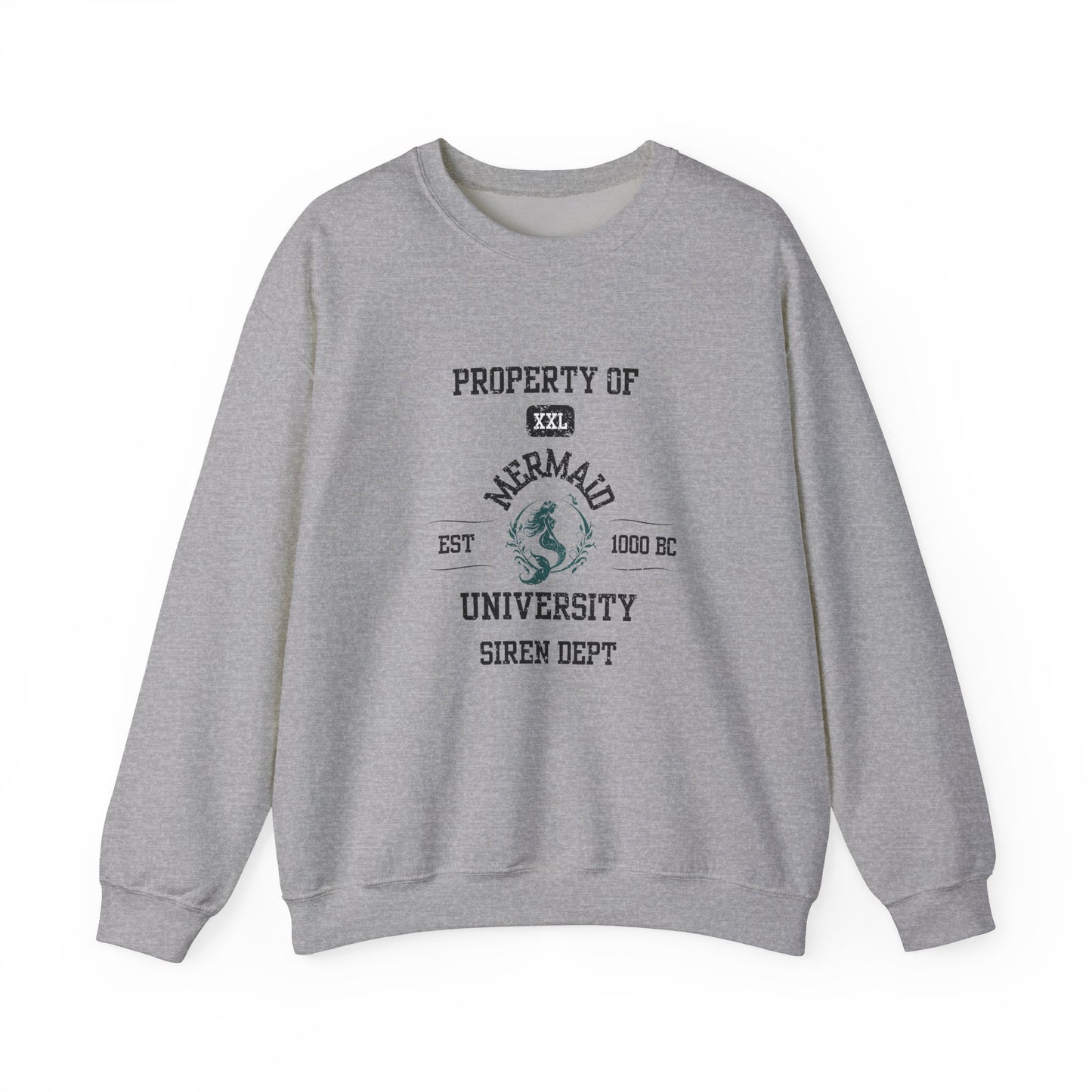 Property of Mermaid University  Crewneck Sweatshirt