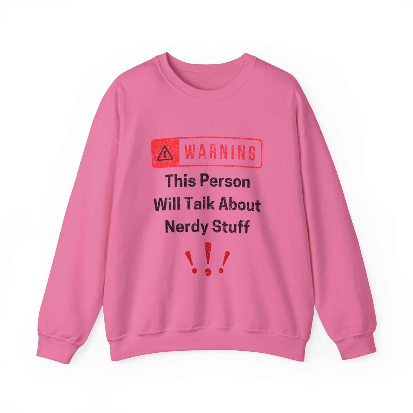 Nerdy Stuff Crewneck Sweatshirt