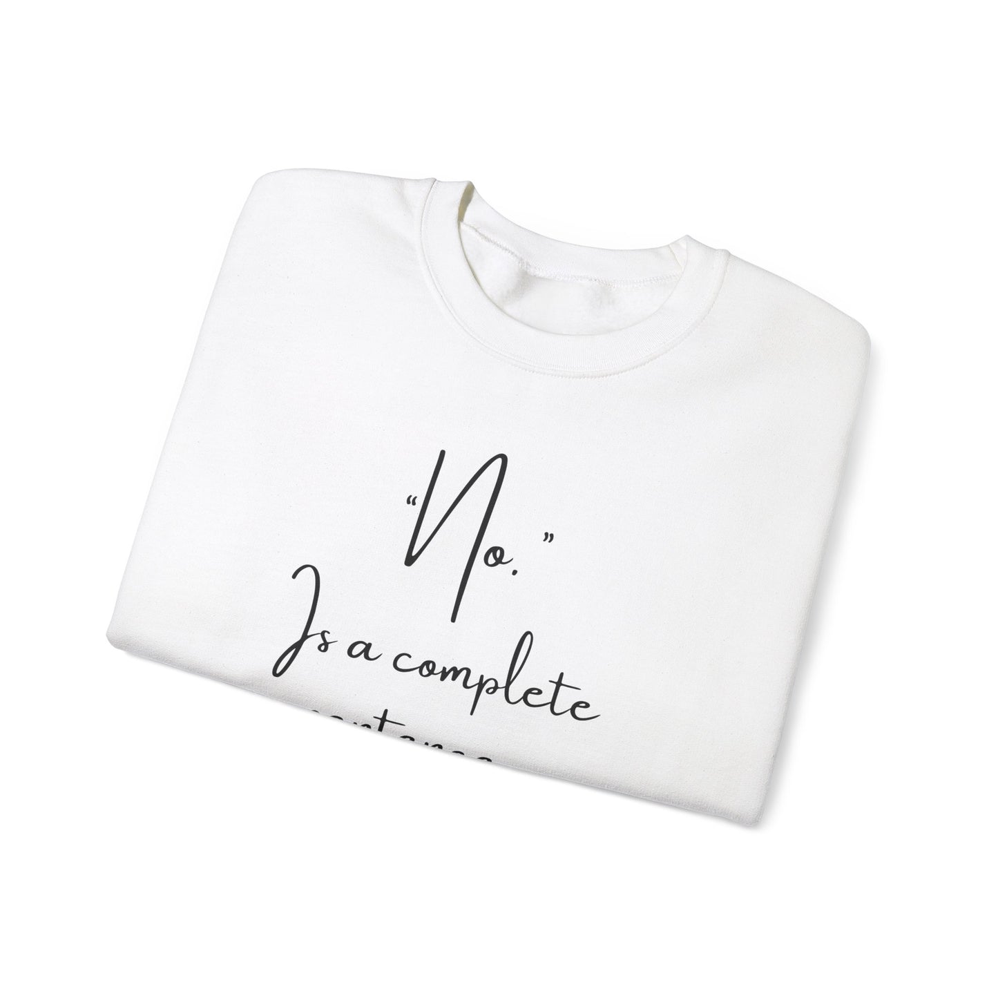 Respect My Boundaries Crewneck Sweatshirt