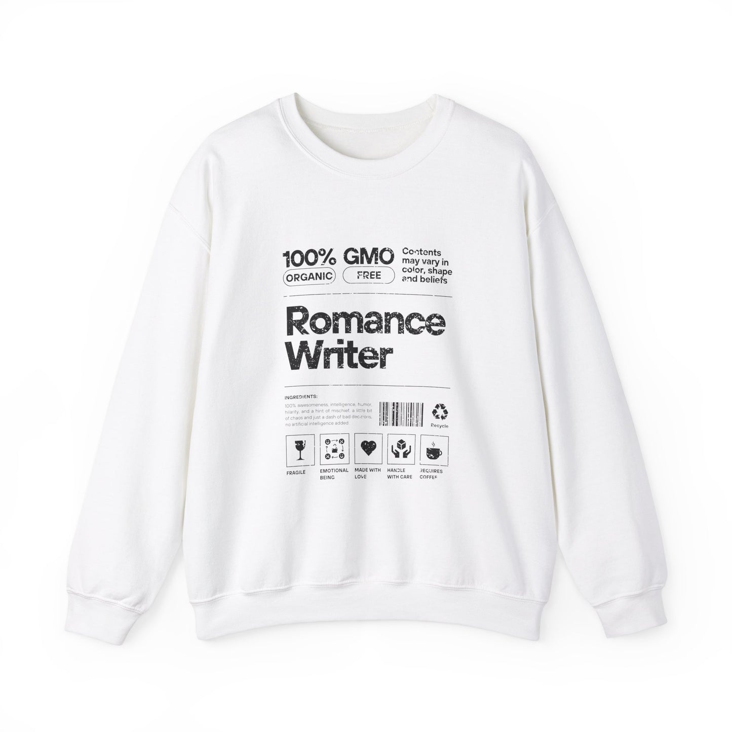Romance Writer Crewneck Sweatshirt