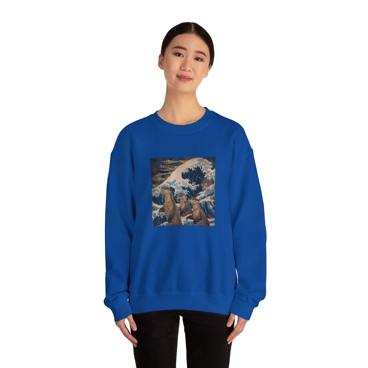Otter Wave Crewneck Sweatshirt