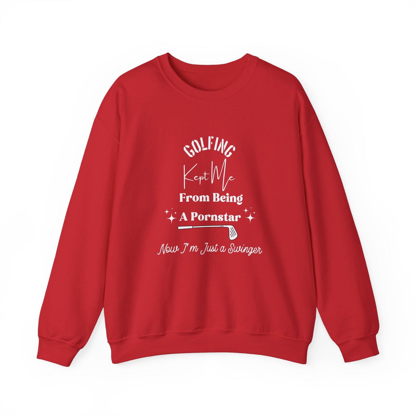 Golfing Pornstar Crewneck Sweatshirt