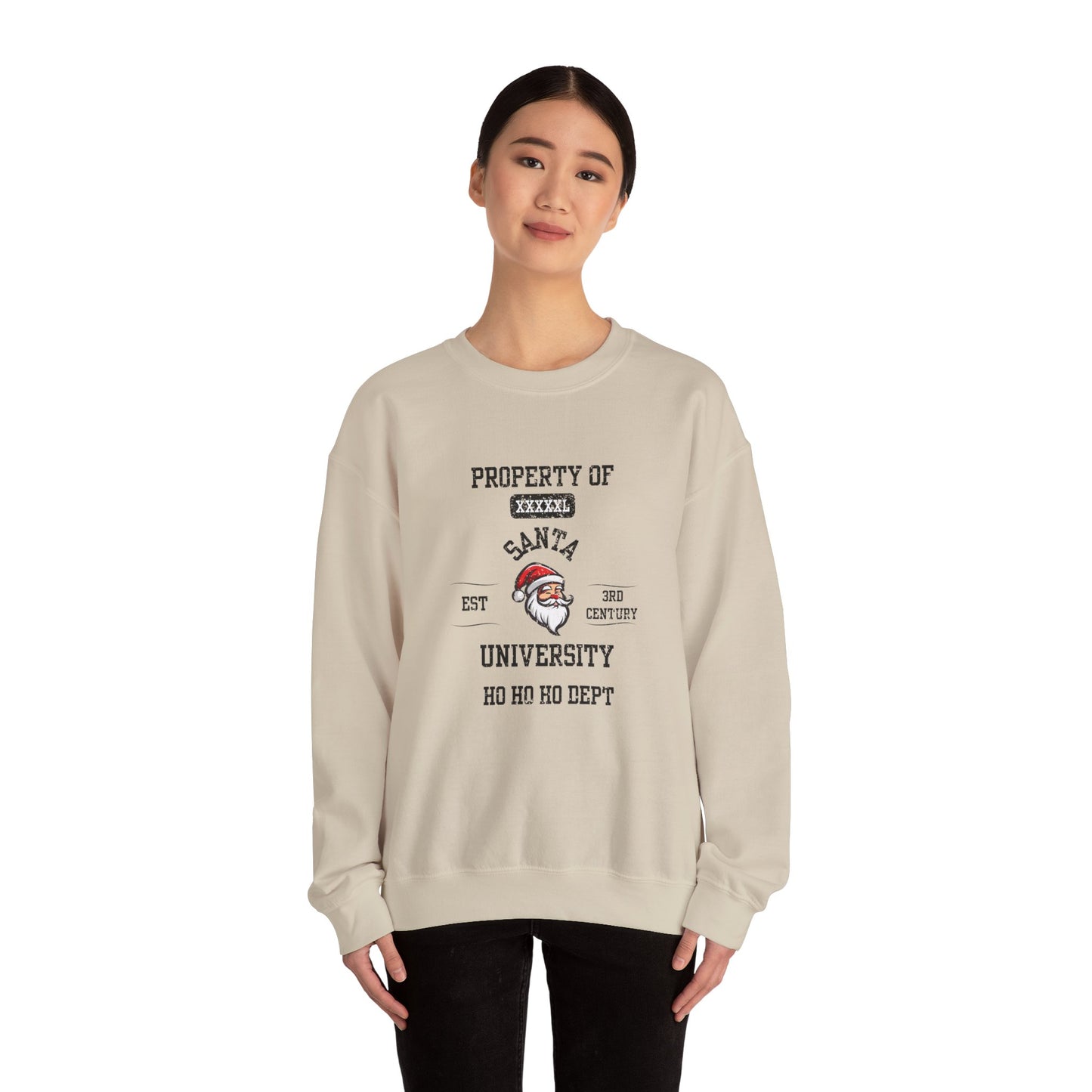 Property of Santa University Crewneck Sweatshirt