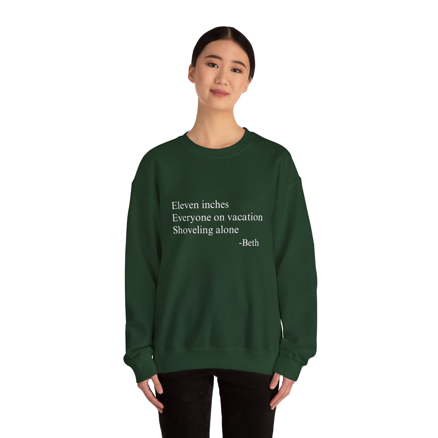 Eleven Inches Crewneck Sweatshirt