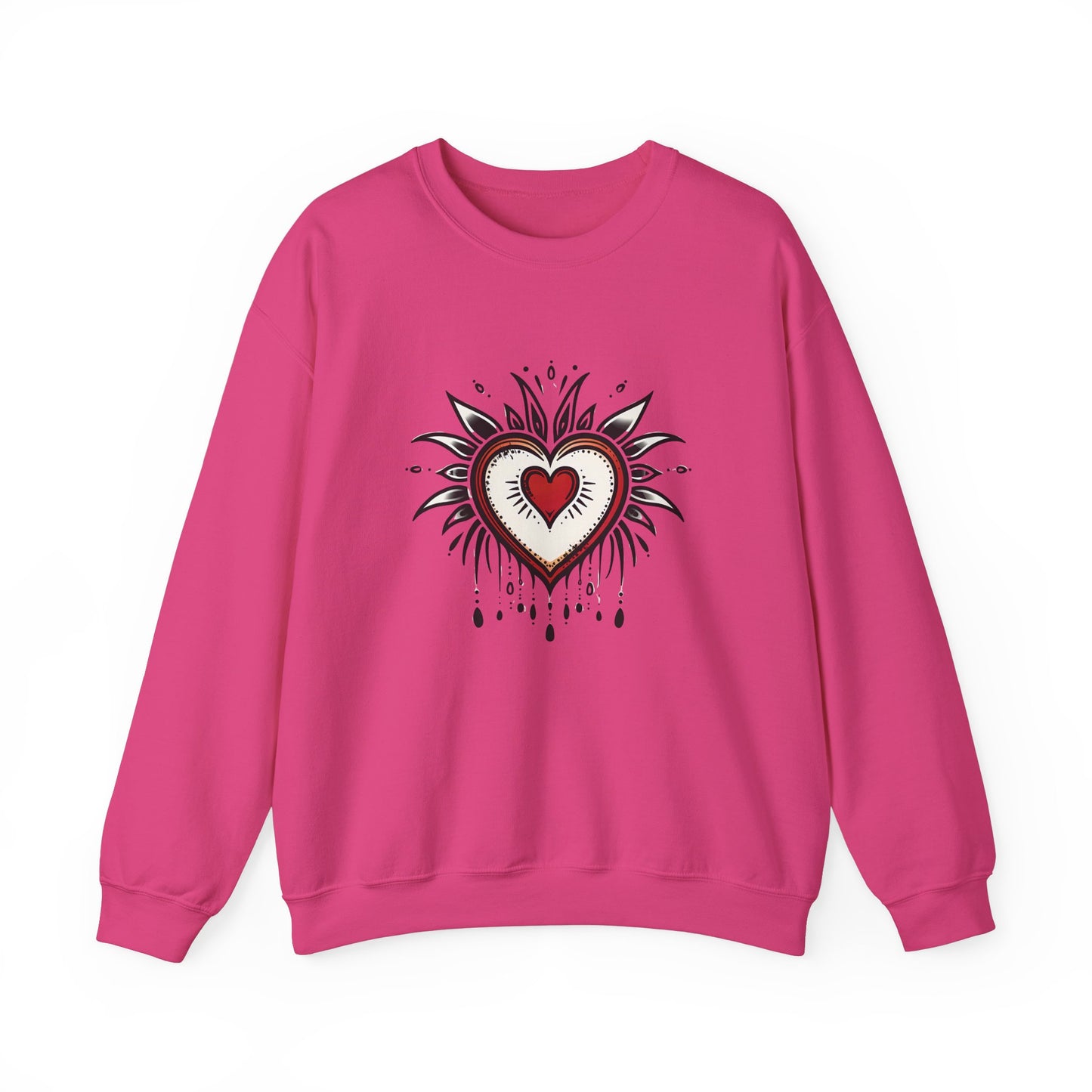 Tattoo Heart Crewneck Sweatshirt