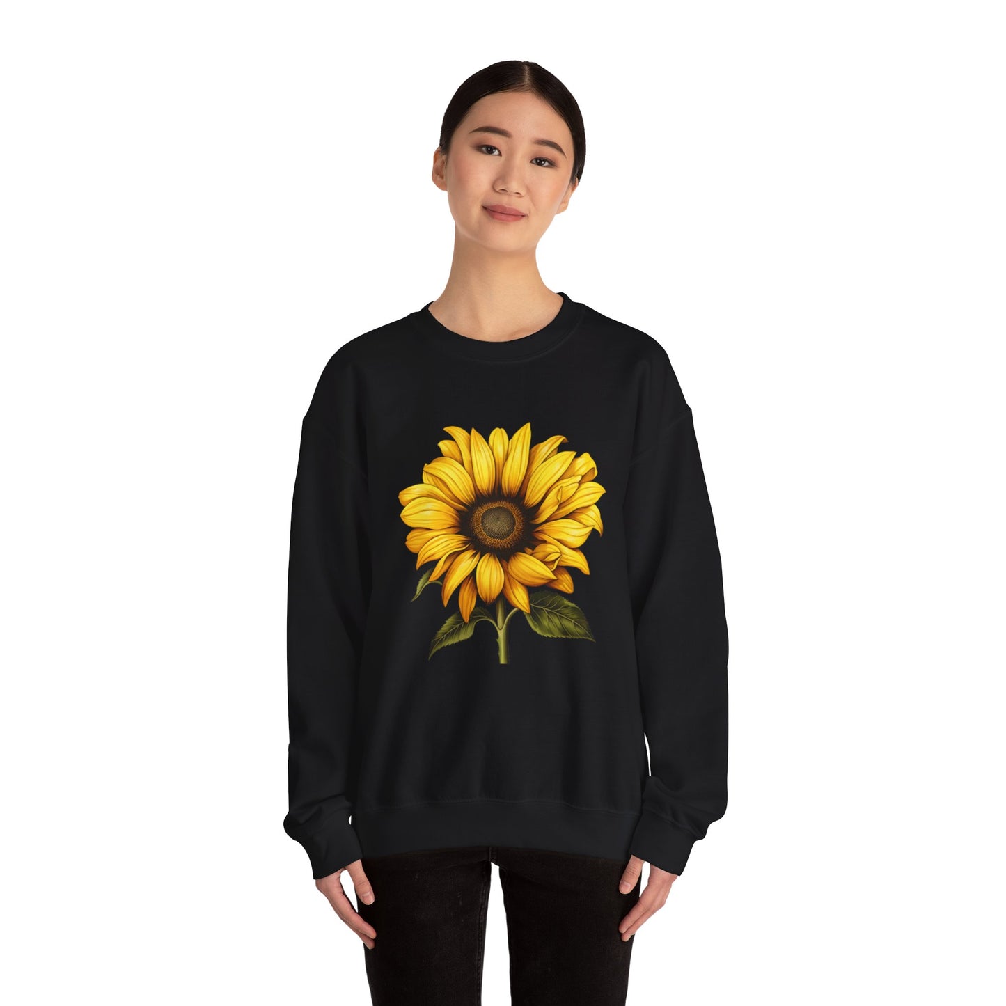 Sunflower Grunge Crewneck Sweatshirt