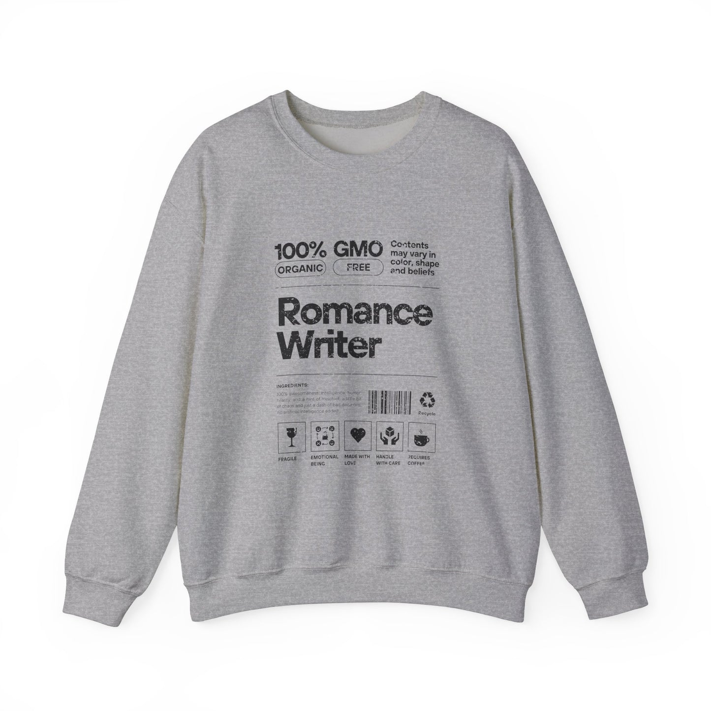 Romance Writer Crewneck Sweatshirt