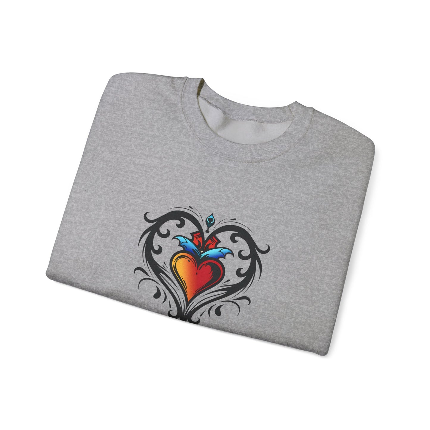 Tattoo Heart Crewneck Sweatshirt