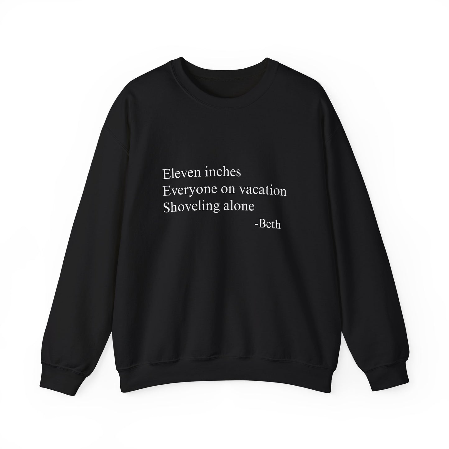 Eleven Inches Crewneck Sweatshirt