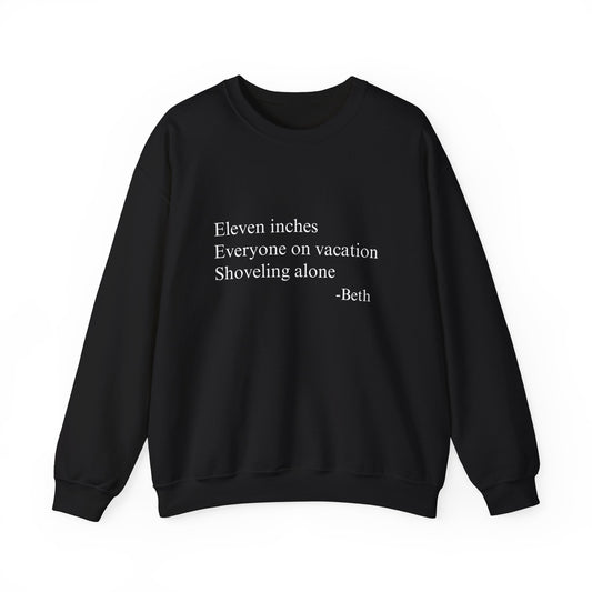 Eleven Inches Crewneck Sweatshirt