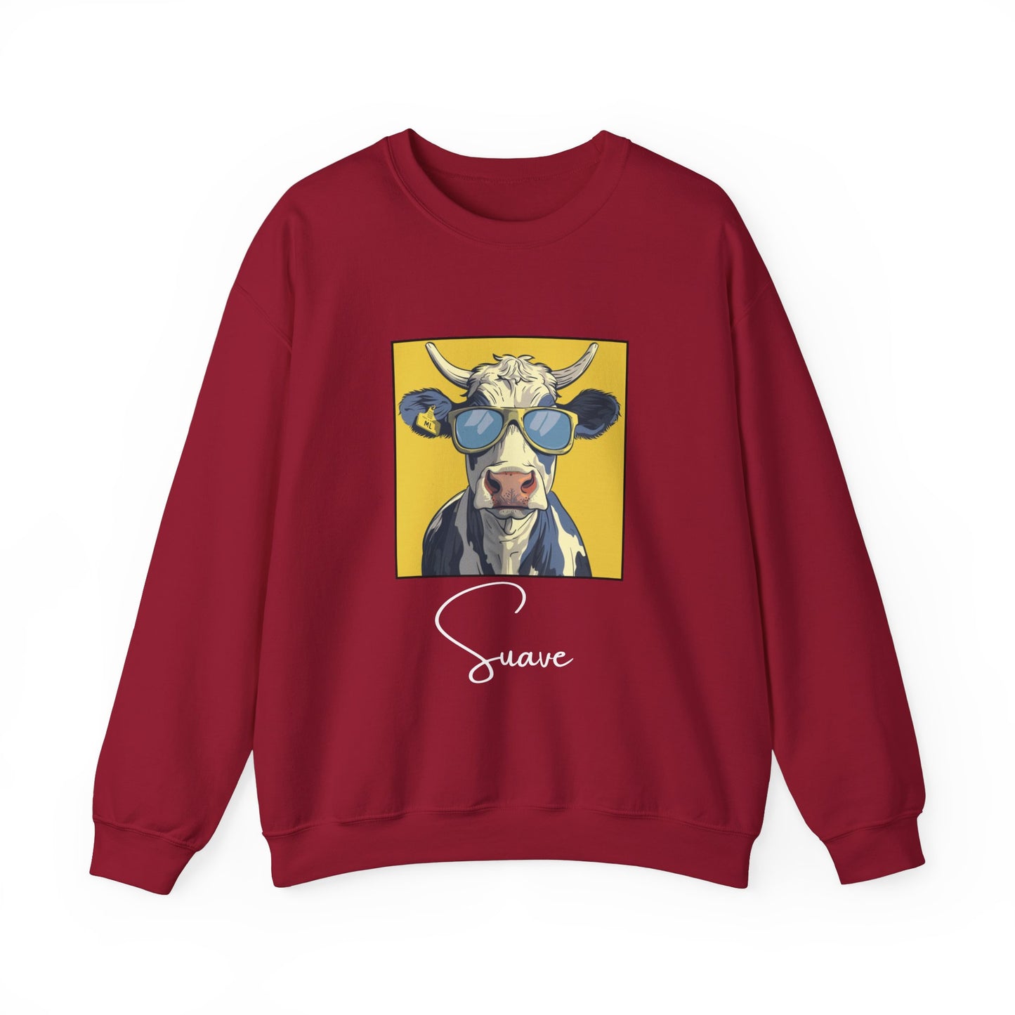 Suave Cow Crewneck Sweatshirt