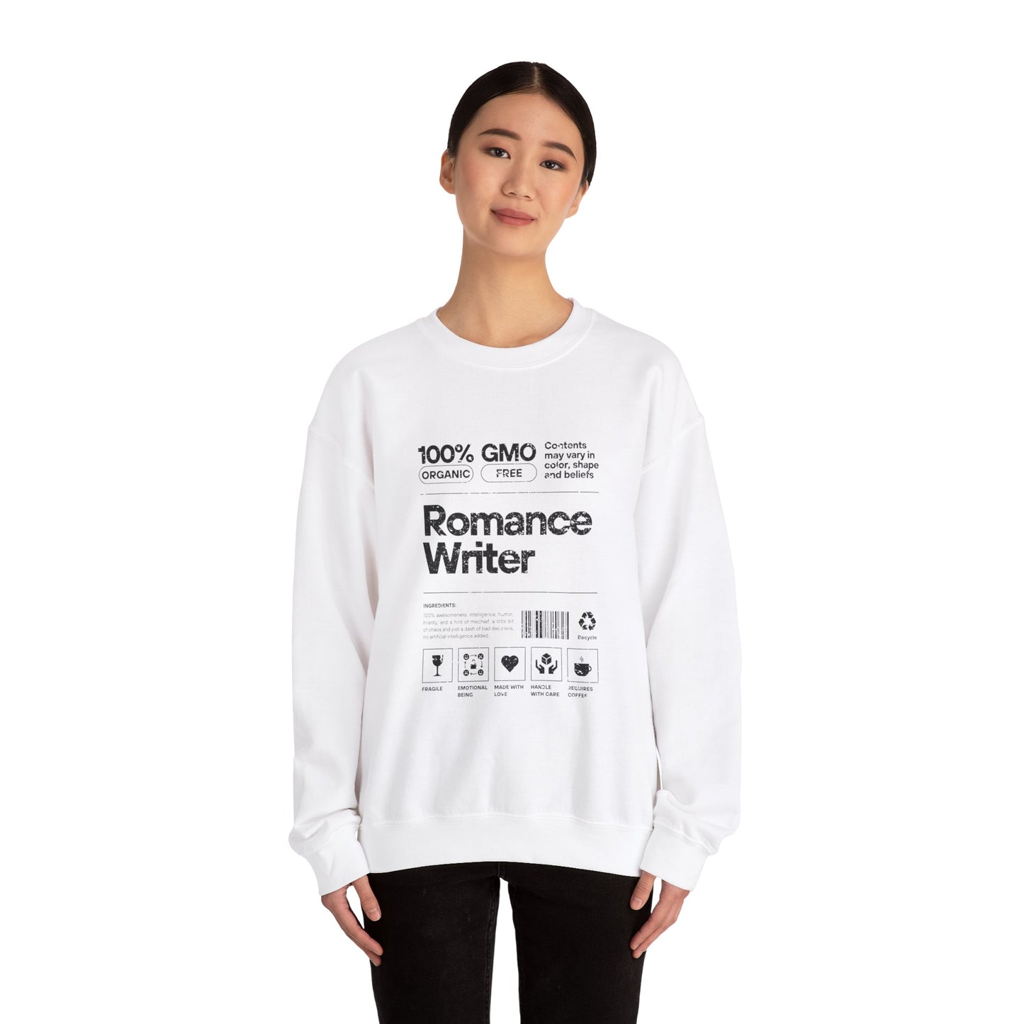Romance Writer Crewneck Sweatshirt