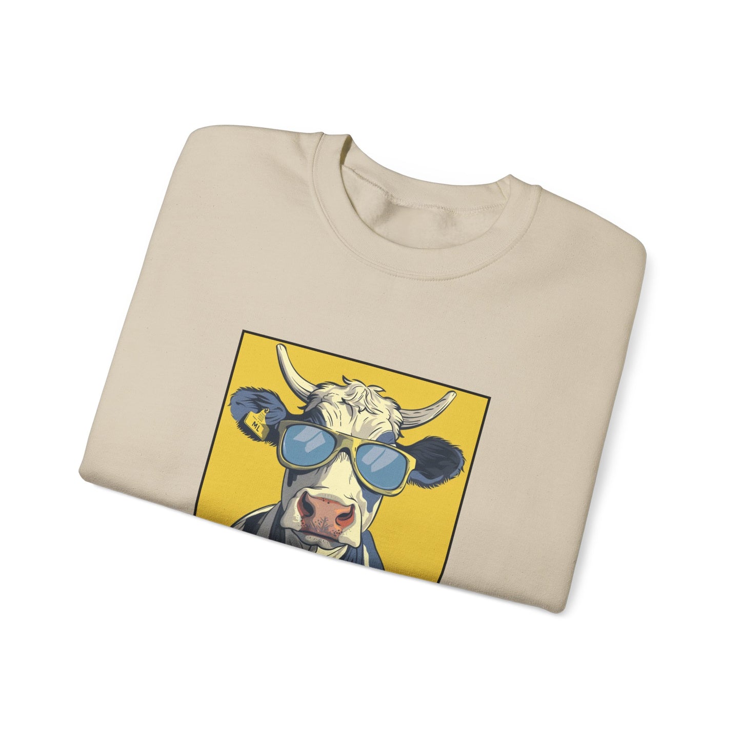 Suave Cow Crewneck Sweatshirt