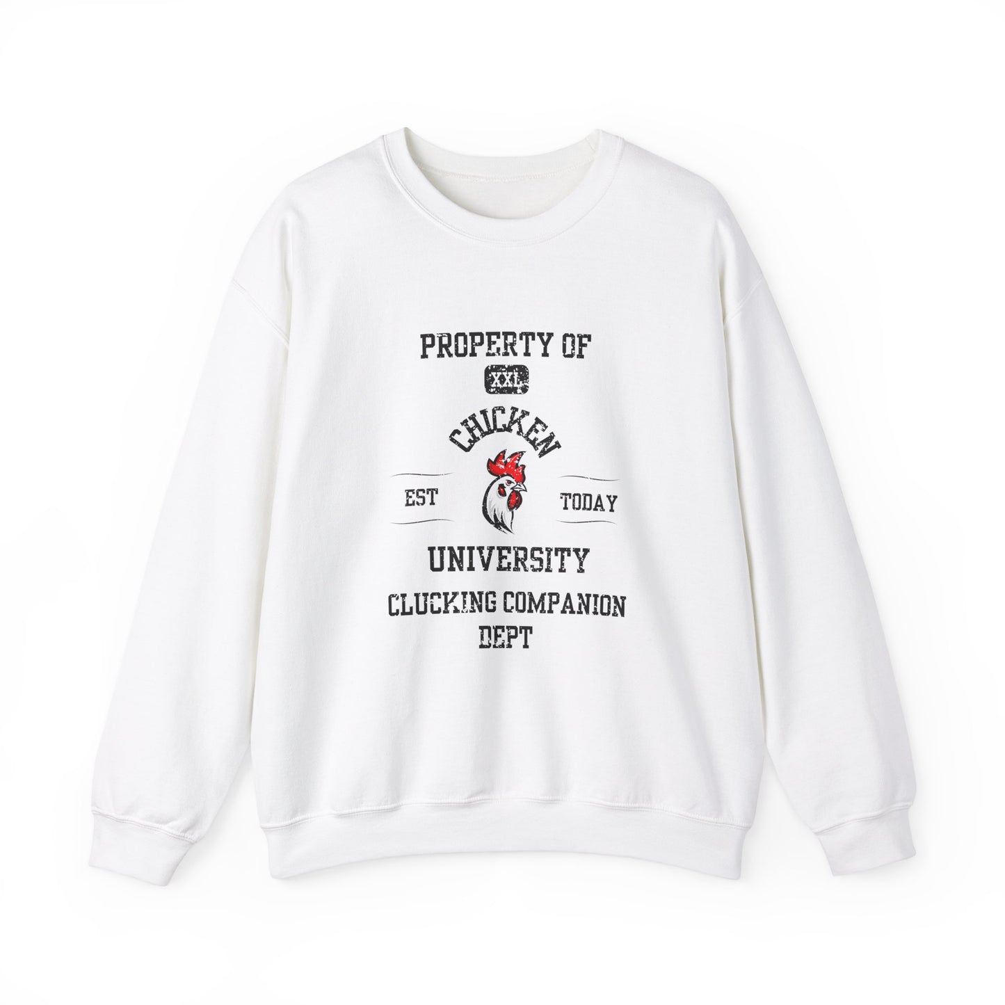 Property of Chicken University Crewneck Sweatshirt