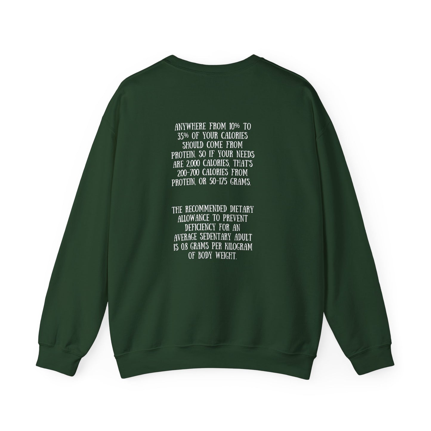 Vegan Protein Crewneck Sweatshirt