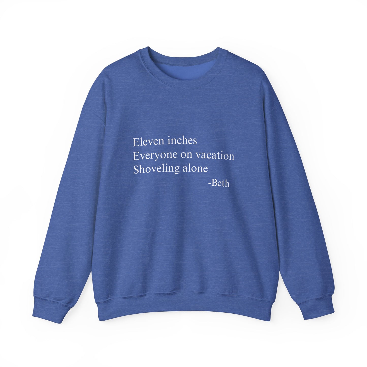 Eleven Inches Crewneck Sweatshirt