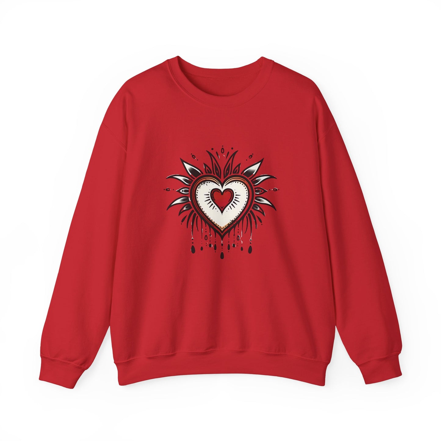 Tattoo Heart Crewneck Sweatshirt
