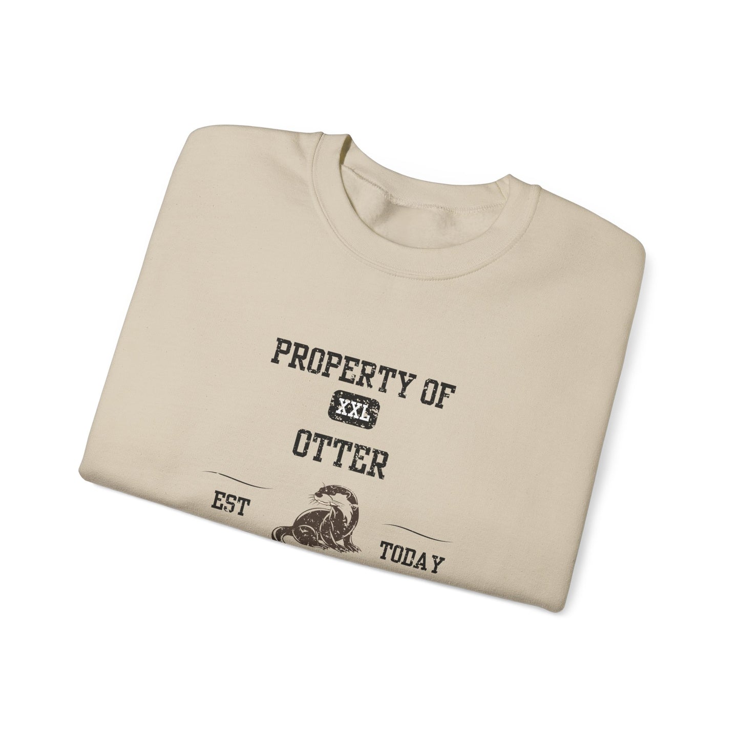 Property of Otter University Crewneck Sweatshirt