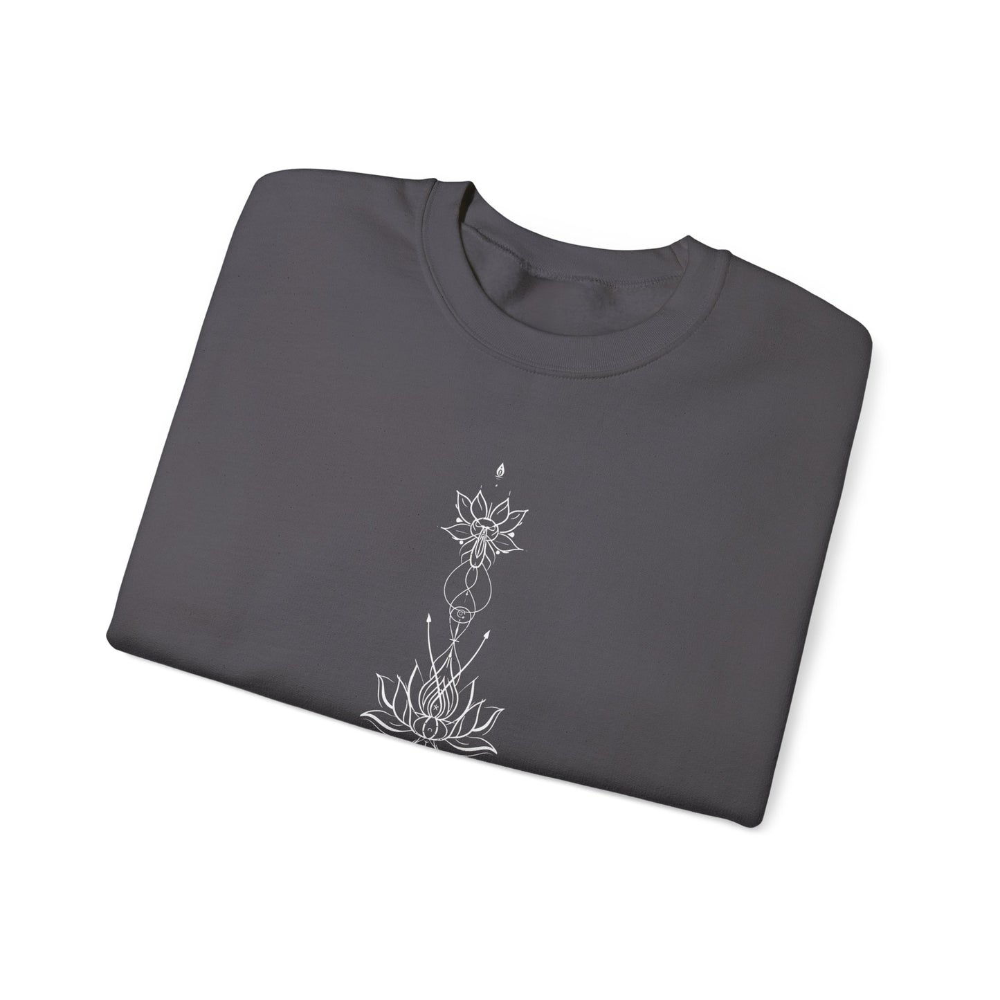 Unalome Lotus Crewneck Sweatshirt