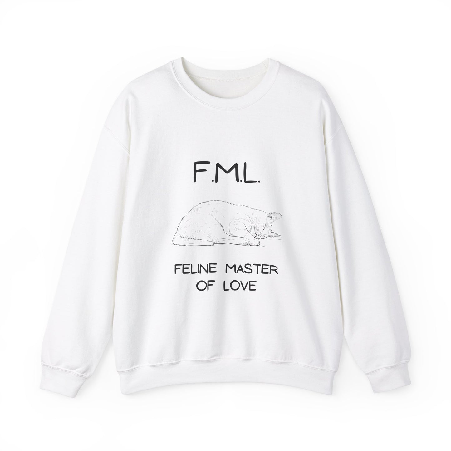 Feline Master of Love Crewneck Sweatshirt