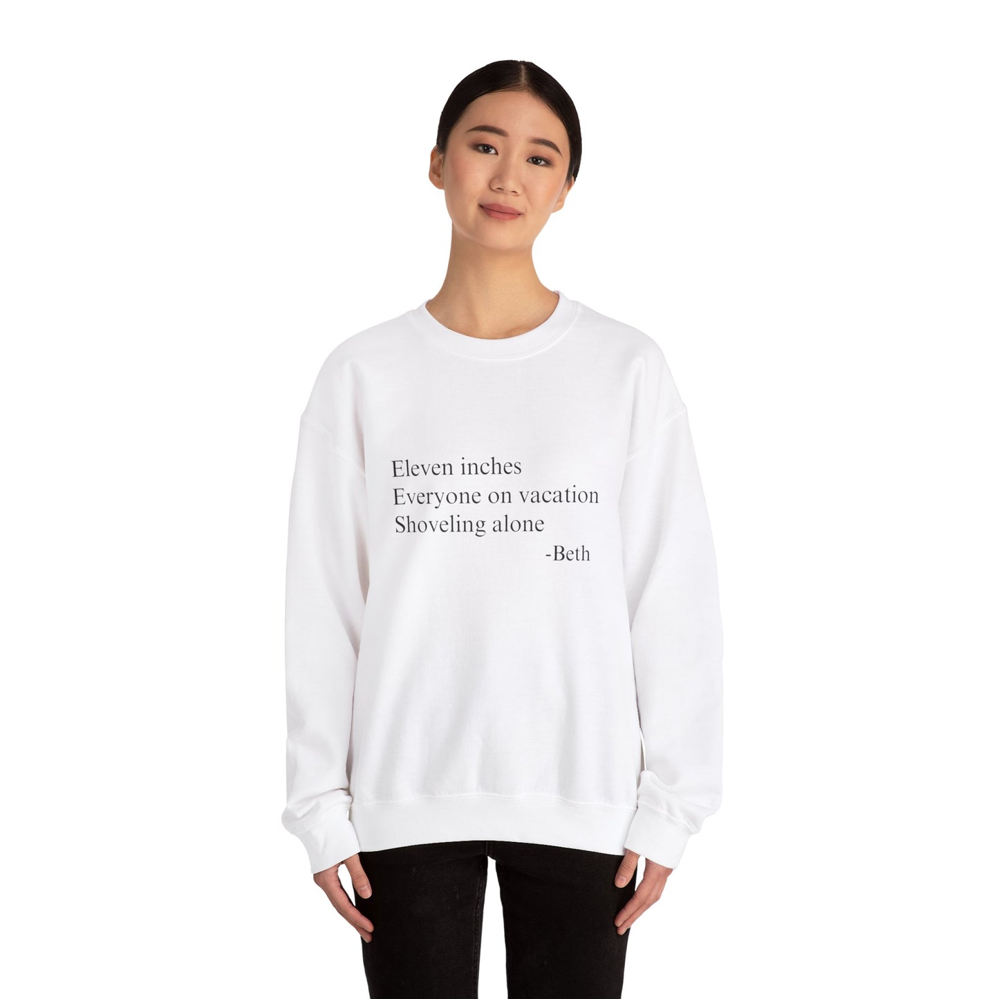 Eleven Inches Crewneck Sweatshirt