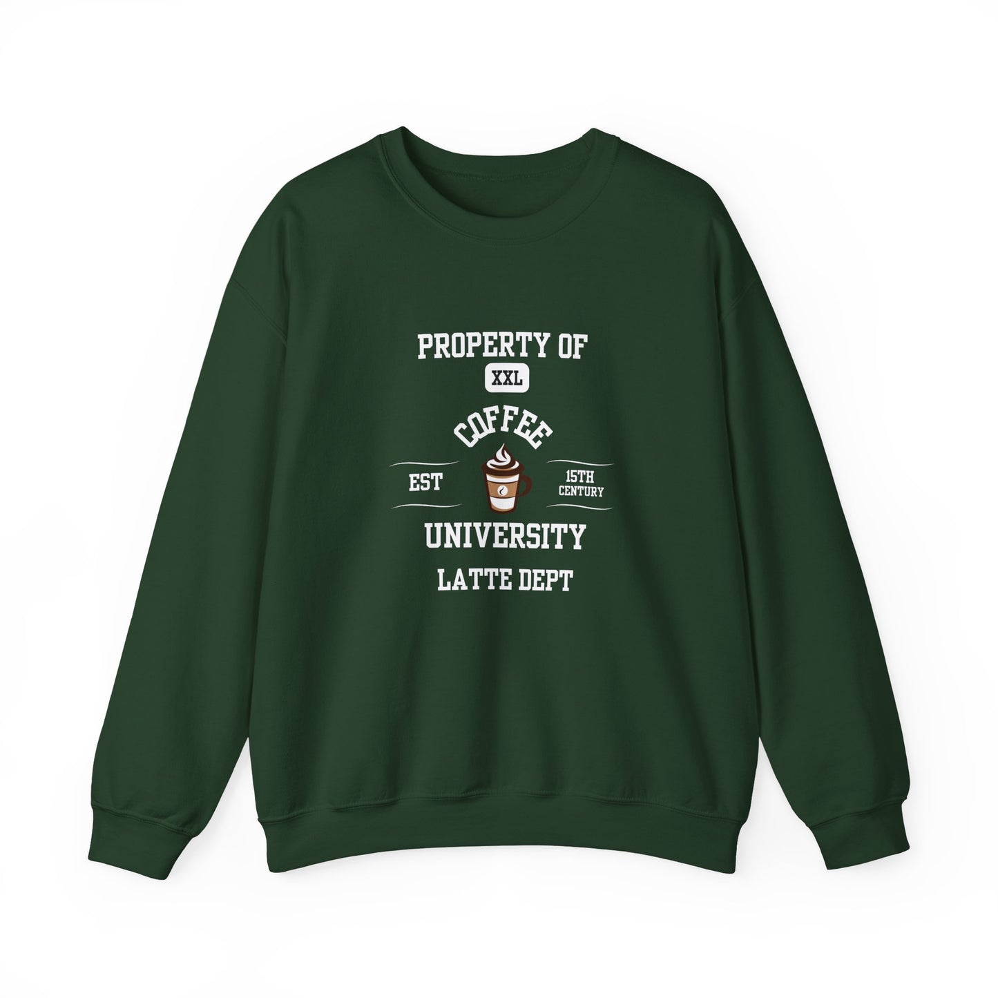 Property of Coffee University Crewneck Sweatshirt