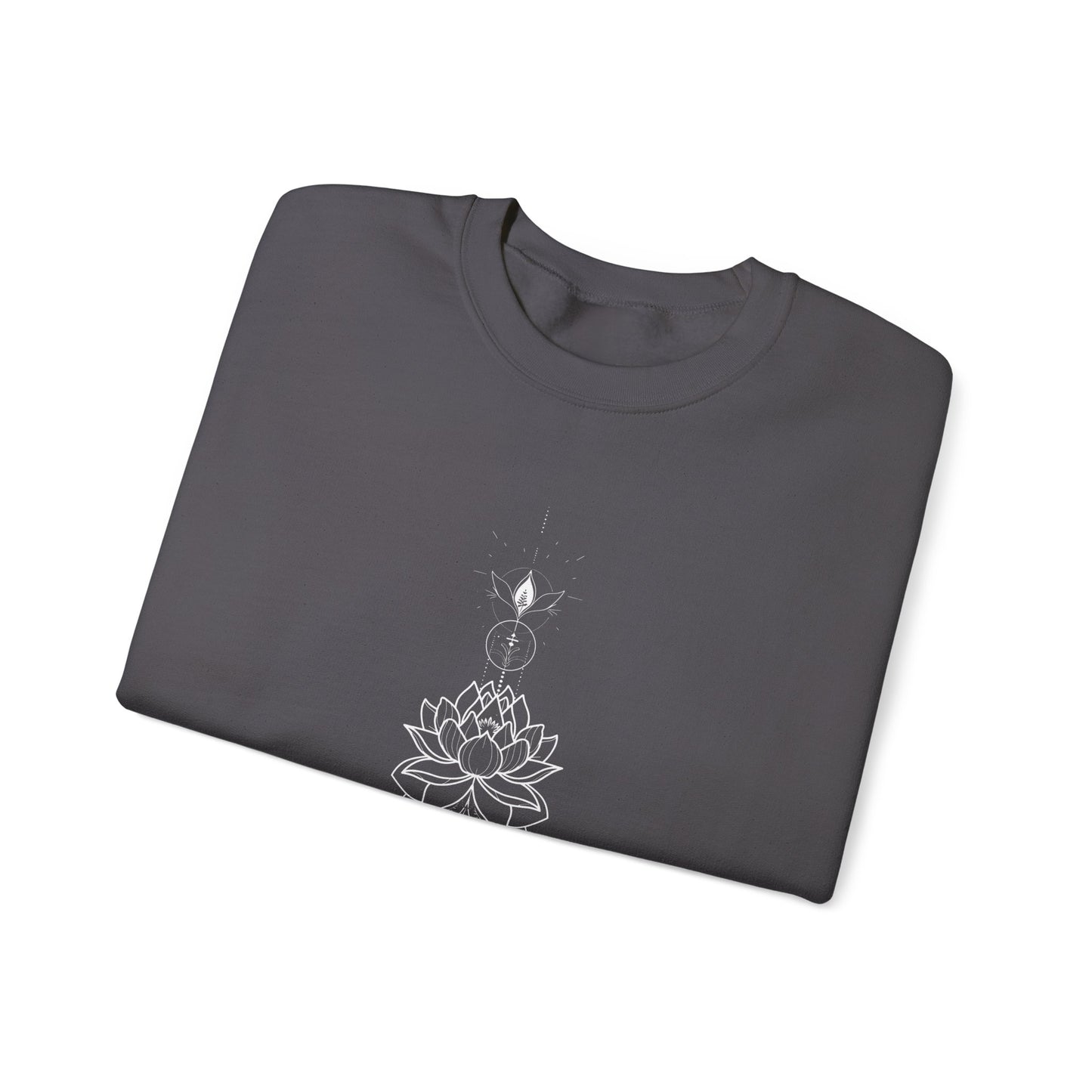 Unalome Lotus Crewneck Sweatshirt